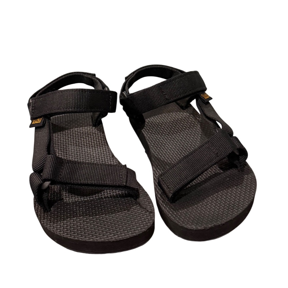 Teva Original Universal Black Sport Sandals Kids Size 12 Neutral Unisex Comfort‎